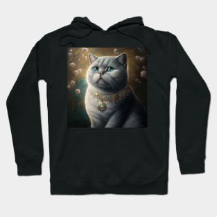 Royal British Shorthair Kitten Hoodie